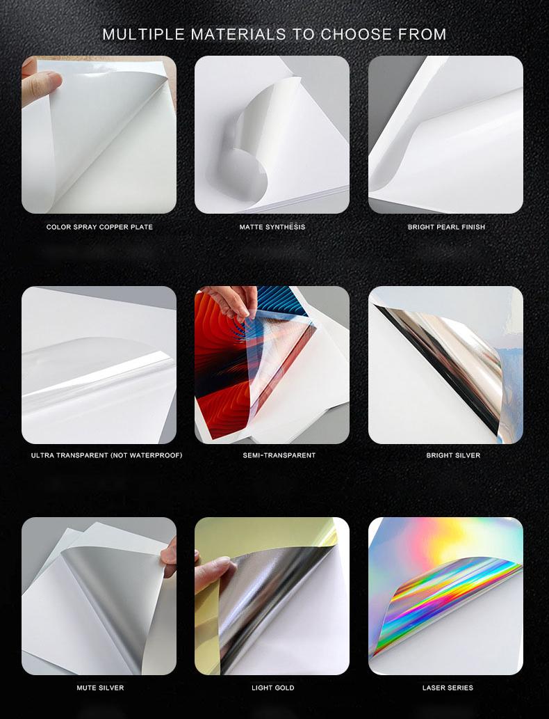 Self Adhesive Vinyl Sticker